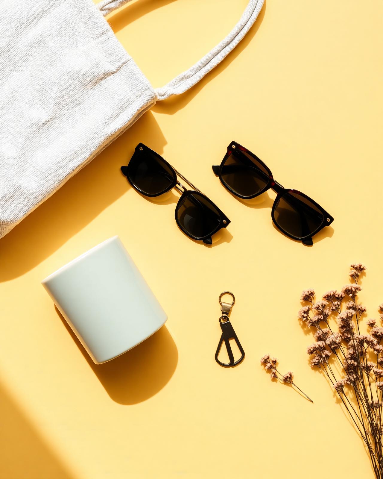 Curated flatlay